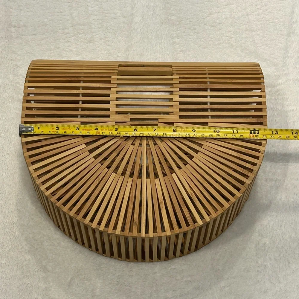 Wooden Bamboo Handbag/Beach Bag - Picture 9 of 12